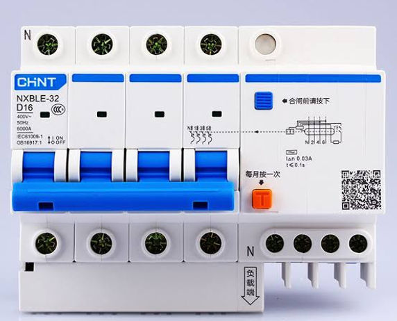 CHINT Residual Current Operated Circuit Breakers RCBO , ELCB , RCCB ( NXBLE )