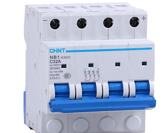 CHINT DC Miniature Circuit Breaker MCB NB1-63DC