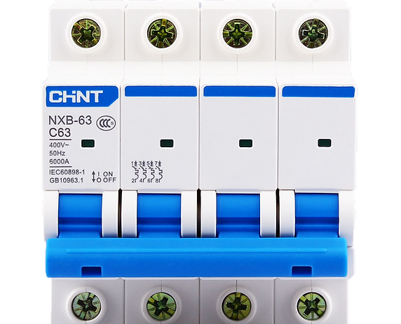 CHINT AC Miniature Circuit Breaker NXB-63