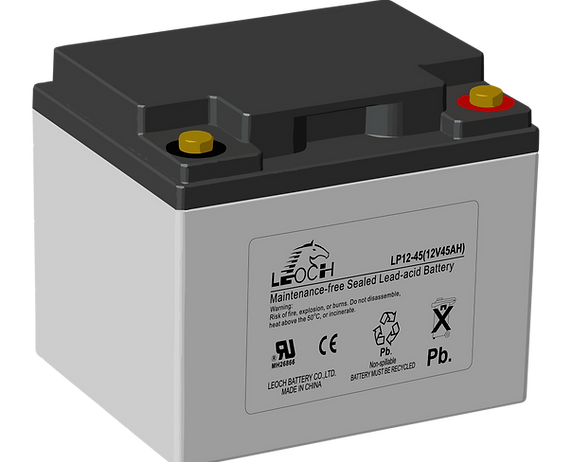 Leoch Dry Lead Acid Battery VRLA AGM