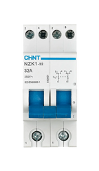 NZK1-32 32A 2P-Change-over Switches-Front