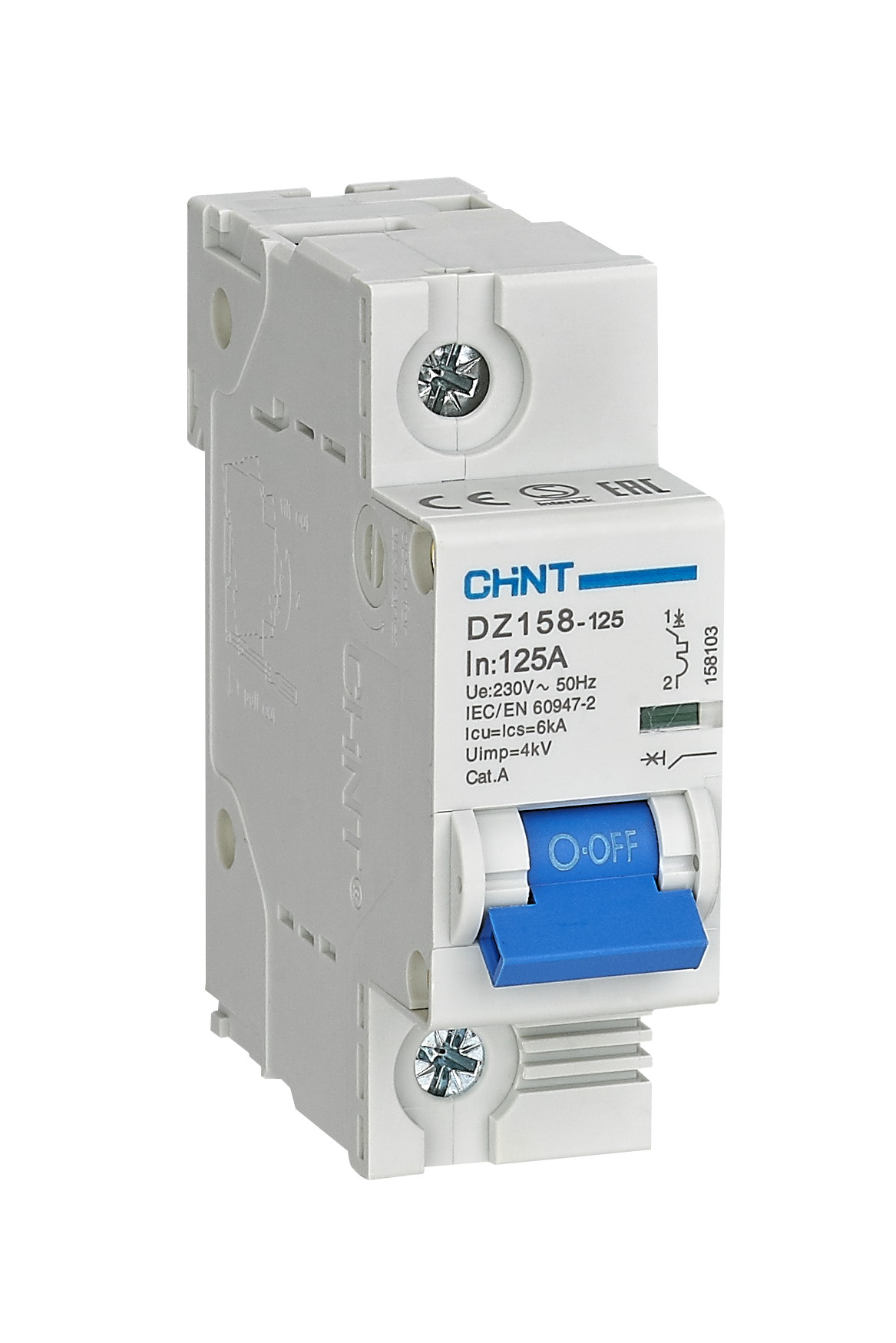 CHINT Battery DC breaker MCCB DZ158