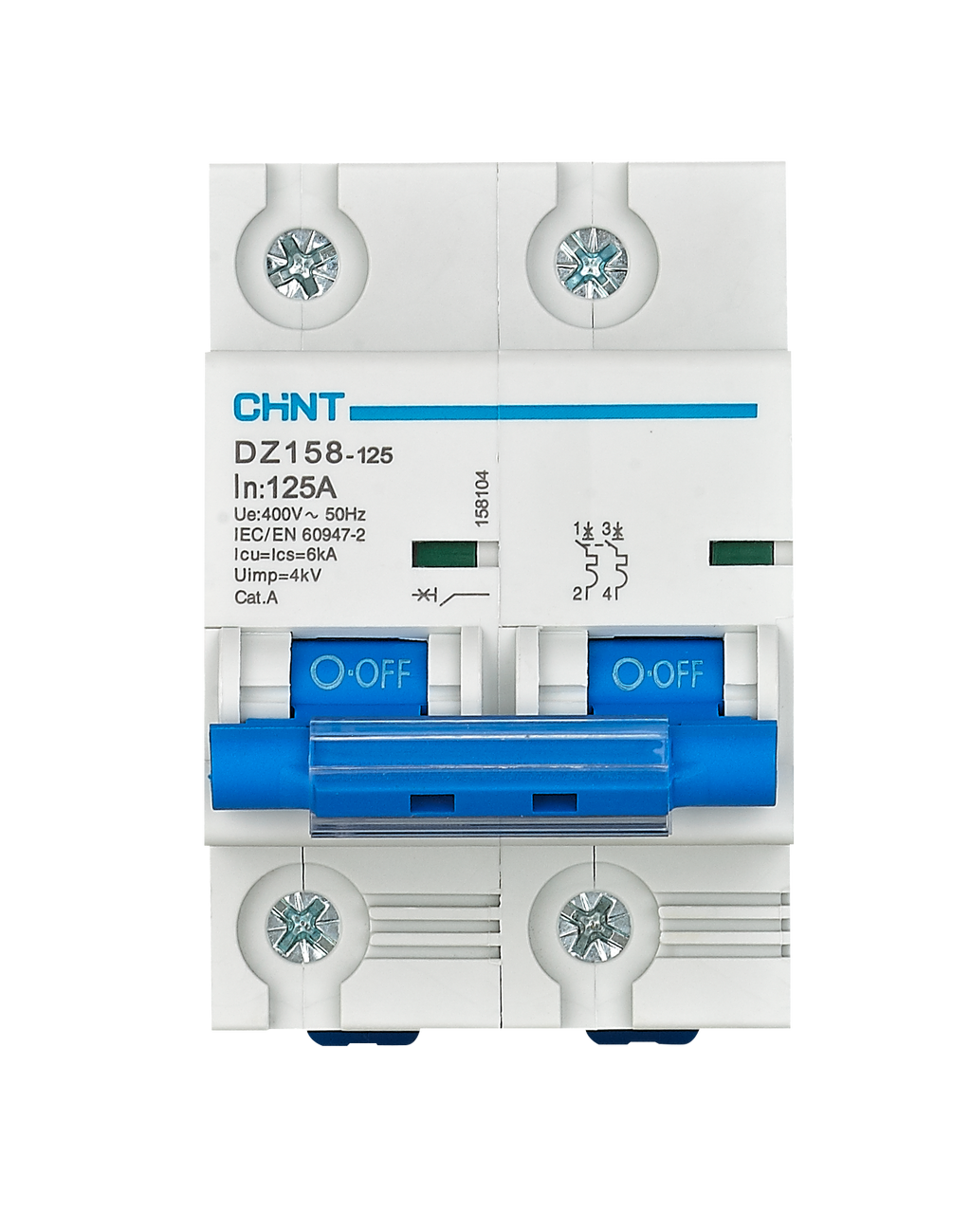 CHINT Battery DC breaker MCCB DZ158