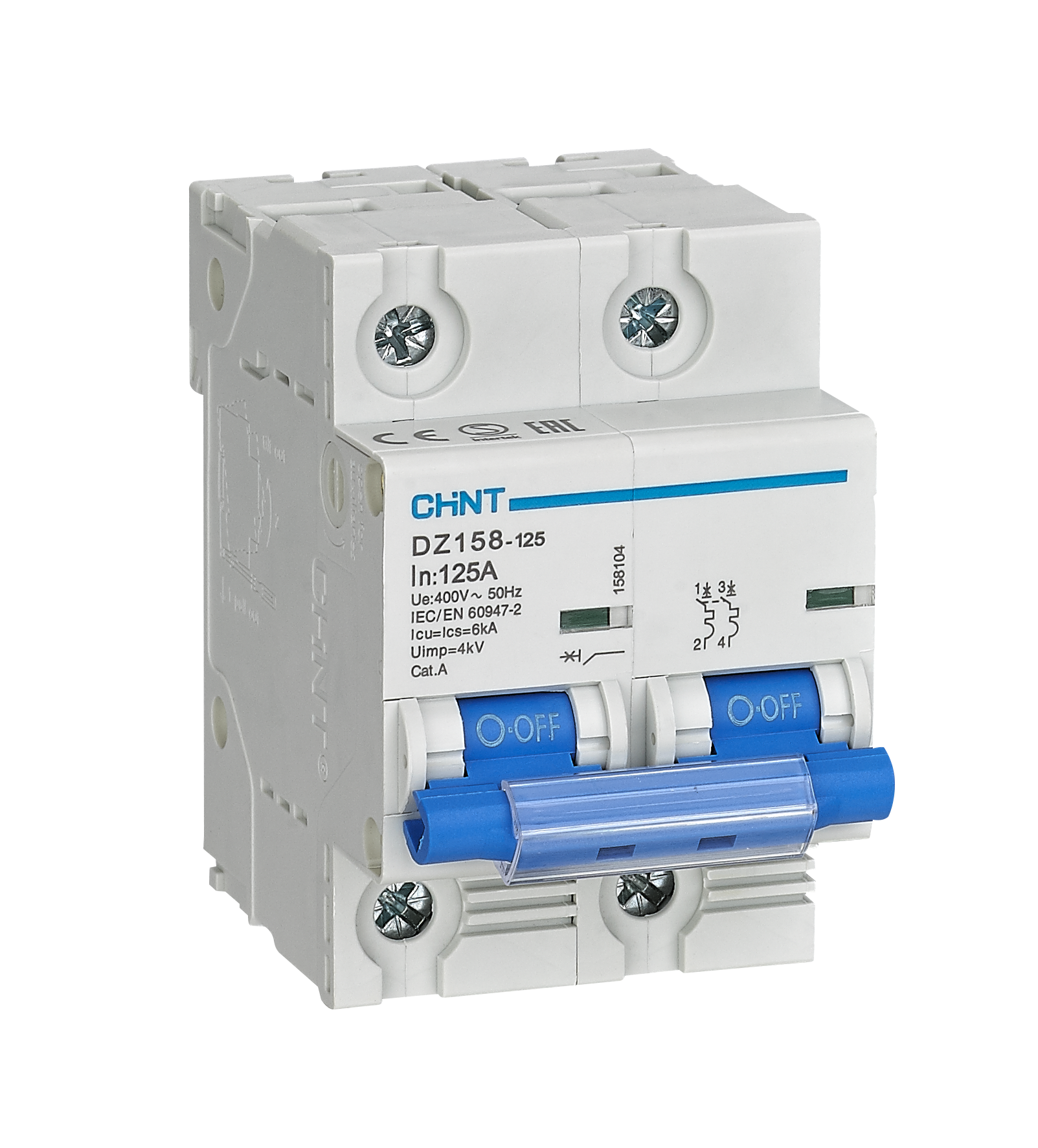 CHINT Battery DC breaker MCCB DZ158