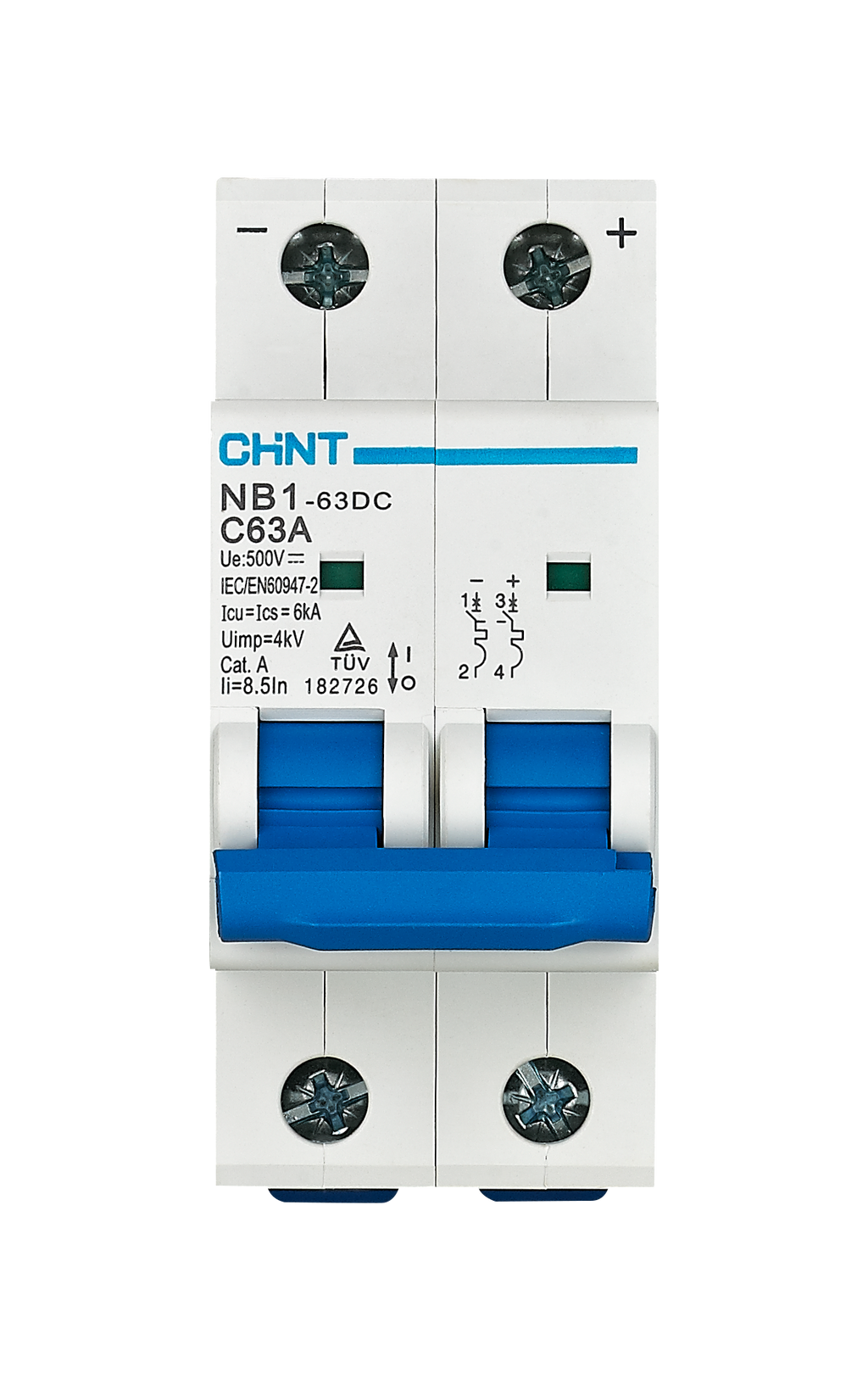 CHINT DC Miniature Circuit Breaker MCB NB1-63DC