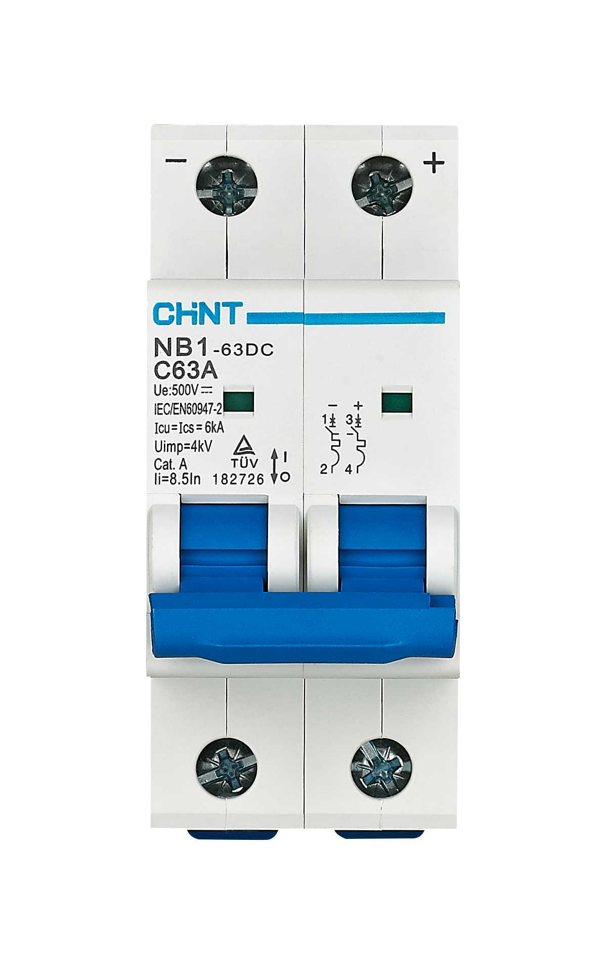 CHINT DC Miniature Circuit Breaker MCB NB1-63DC