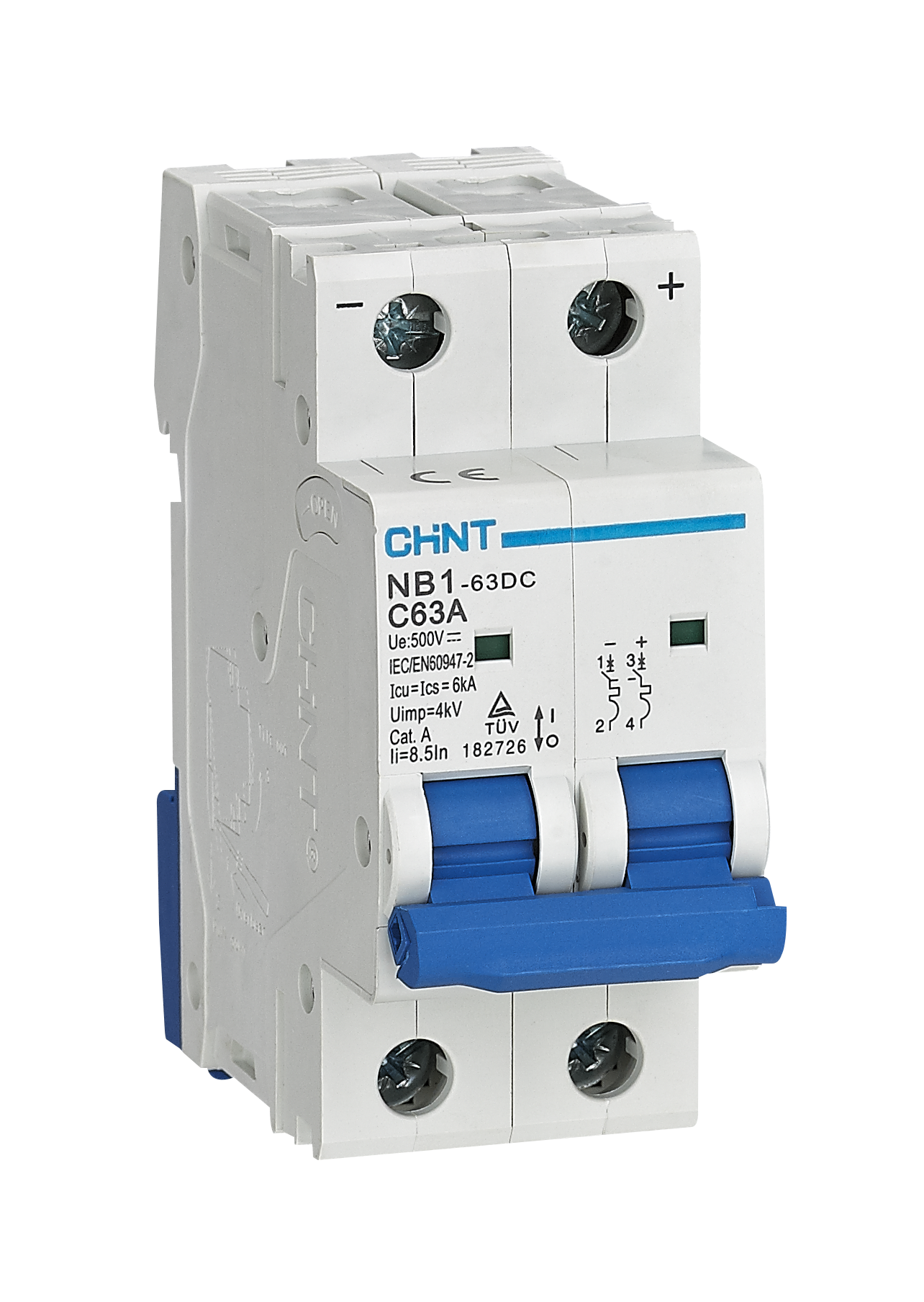 CHINT DC Miniature Circuit Breaker MCB NB1-63DC Main image