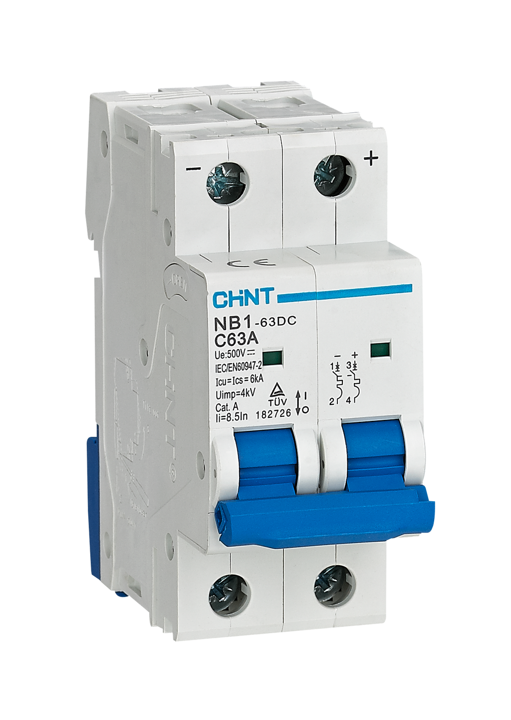 CHINT DC Miniature Circuit Breaker MCB NB1-63DC