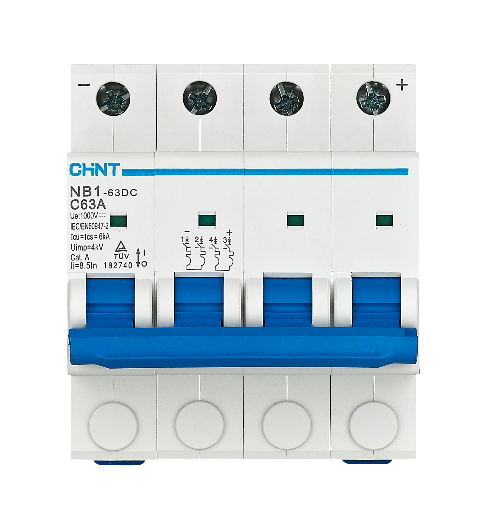 CHINT DC Miniature Circuit Breaker MCB NB1-63DC
