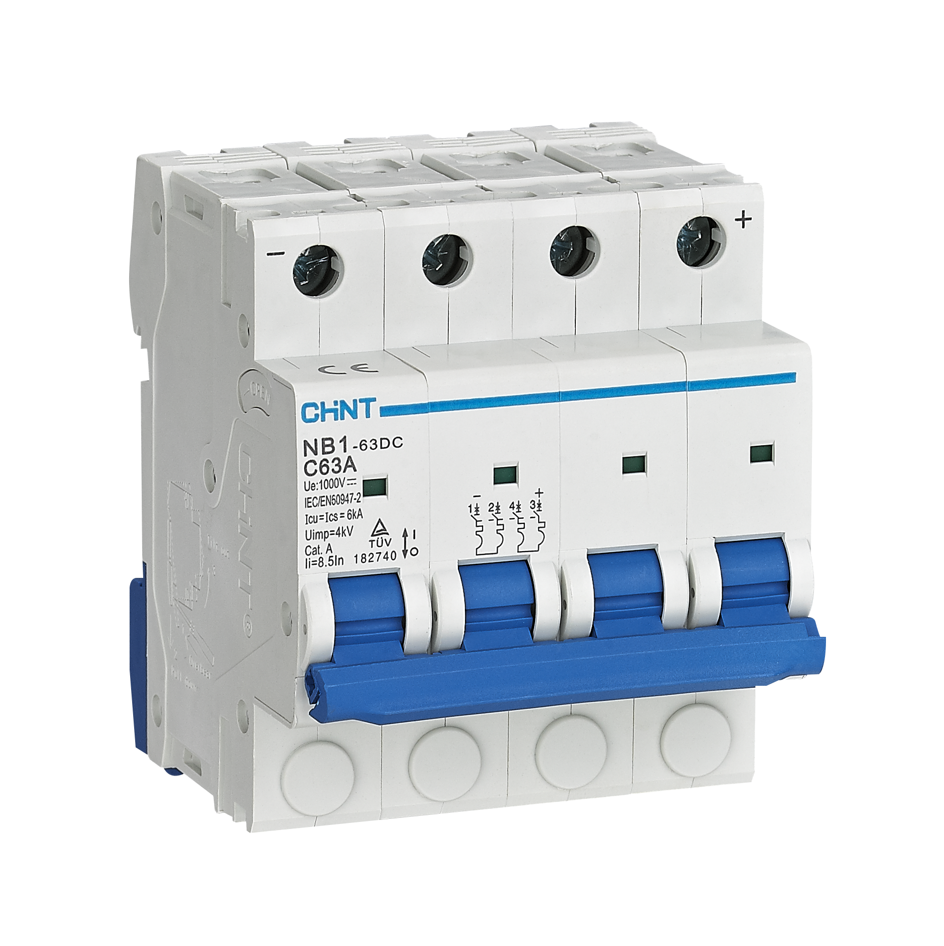 CHINT DC Miniature Circuit Breaker MCB NB1-63DC